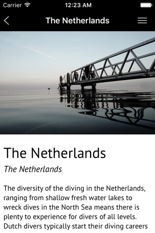 The Netherlands - Global Dive Guide screenshot 2