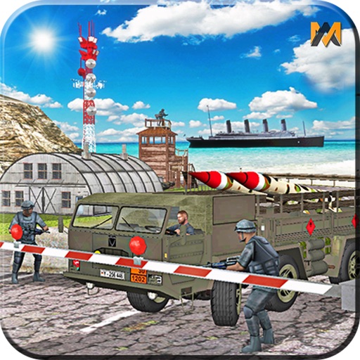 Drive Real Army Truck Checkpost Free iOS App