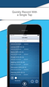 Audio Dictating Recorder & Digital Transcription screenshot #2 for iPhone