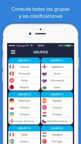Game screenshot Euro 2016 - Resultados en Directo, Eurocopa Fútbol mod apk