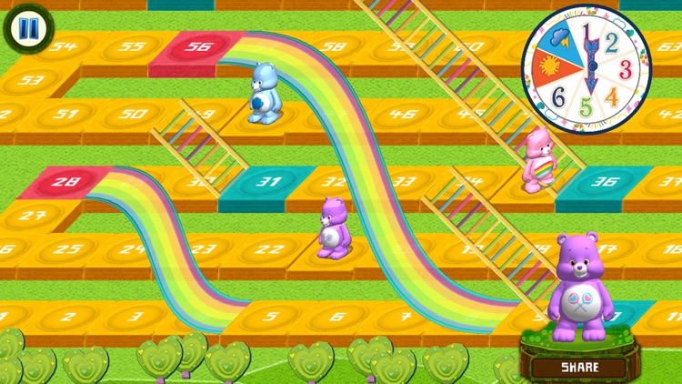 Rainbow Slides: Care Bears!