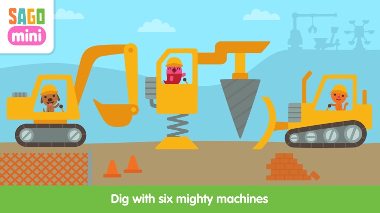 Sago Mini Trucks and Diggers