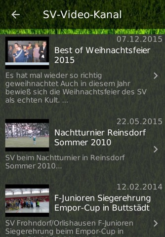 SV Frohndorf/Orl. screenshot 2