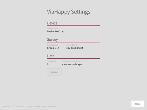 Viametrics ViaHappy screenshot 4