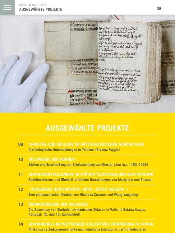 Gerda Henkel Stiftung Jahresbericht 2015 screenshot-3