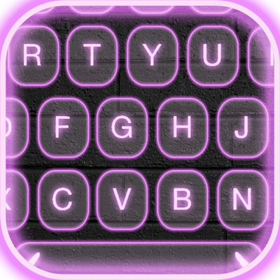 Neon LED Keyboard Themes – Electric Color Keyboards with Glow Backgrounds, Emoji and Fonts