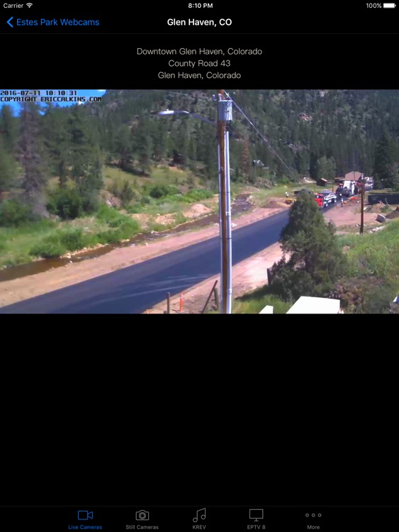 Estes Park Webcams for iPad screenshot-4