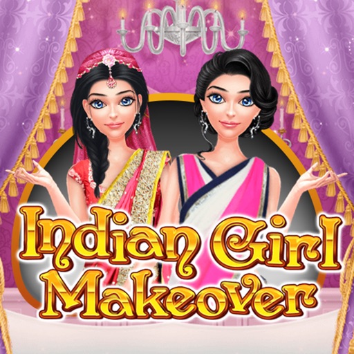 Indian girl makeover pro - trendy style - weeding look iOS App