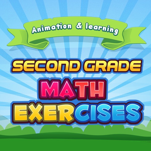 2nd grade math   second grade math in primary school icon