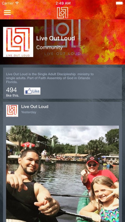 Live Out Loud screenshot-3