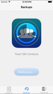 My Contacts Backup & Cleanup Free screenshot #2 for iPhone