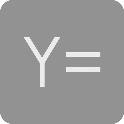 YEquals - a simple graphing calculator icon