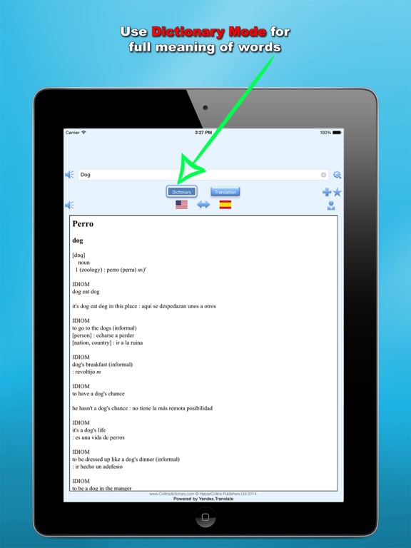 Screenshot #5 pour Spanish to English Dictionary Translator - Languix
