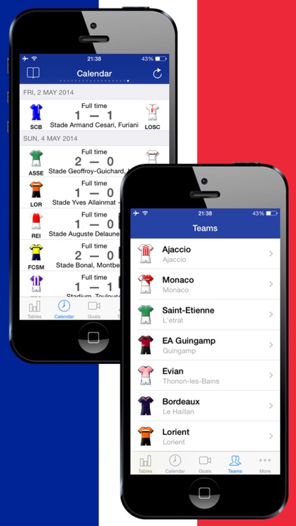 French Football History 2012-2013