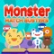 Monster Match Busters - Line 3 Puzzle Crush Game