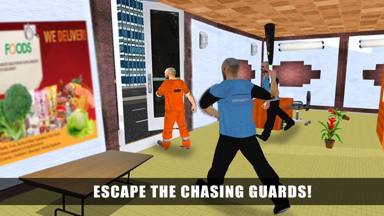 Super-Market Prison Escape 3D: Police Chase & Truck Driving Game screenshot-4