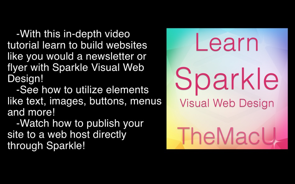 Learn - Sparkle Visual Web Design Edition - 1.0 - (macOS)