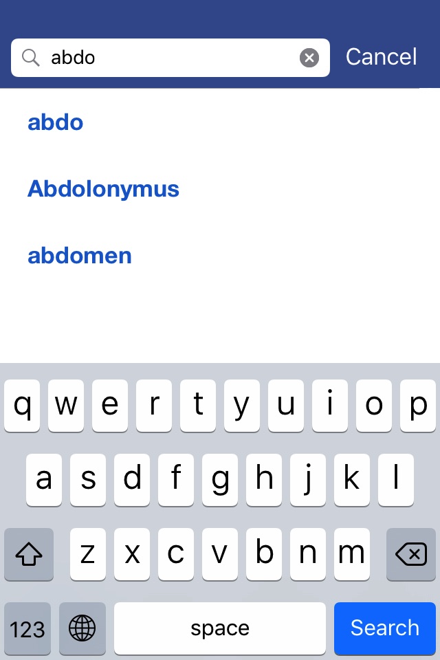 Latin Dictionary Lewis & Short screenshot 3