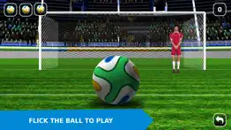 flick soccer 2016 pro – penalty shootout football game iphone screenshot 1