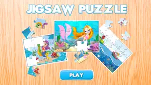 Mermaid Princess Puzzle Under Sea Jigsaw for Kids screenshot #3 for iPhone