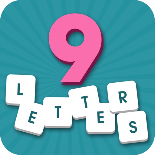 Nine Letters - A Word Puzzle Game Find the Hidden Words Icon