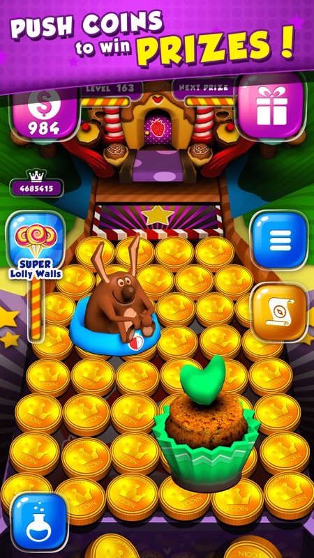 Candy Party: Coin Carnival Dozer screenshot 1