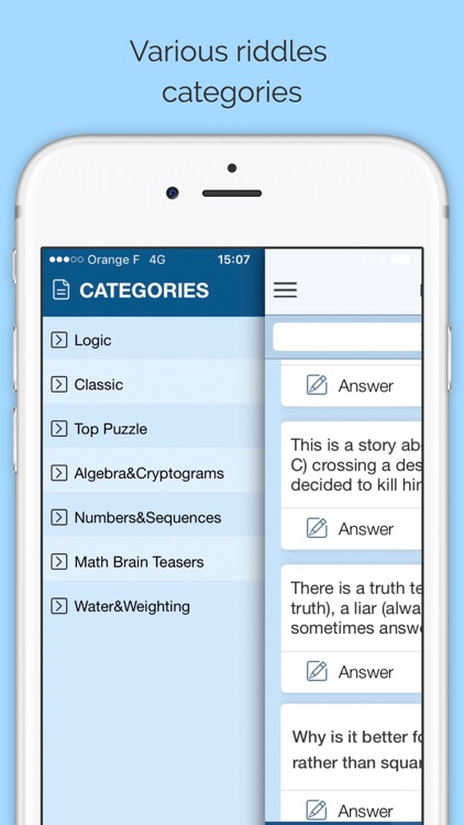 Riddles and brain challenges - Free