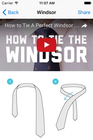 How to tie a tie knot Pro screenshot 3