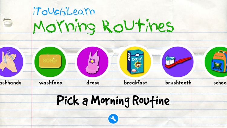 iTouchiLearn Life Skills: Morning Routines for Preschool Kids