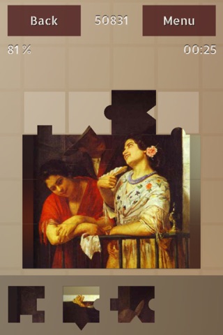 Impressionists Puzzle screenshot 2