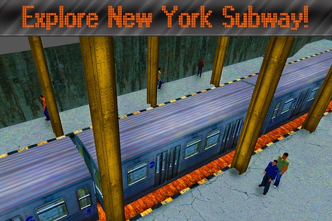 New York Subway Train Simulator 3D screenshot 2