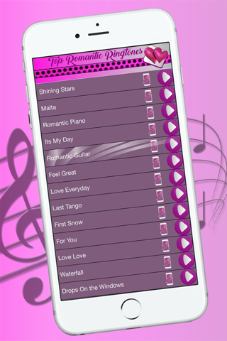 Top Romantic Ringtones – Best Love.Song and Music Collection screenshot 3