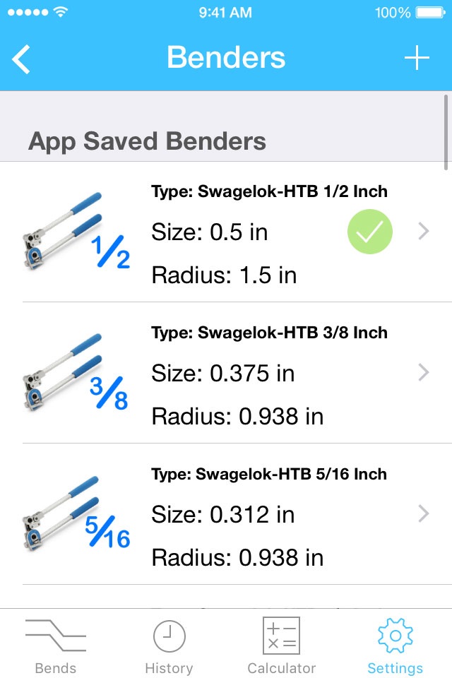 Hand Tuber Offset Calculator screenshot 3