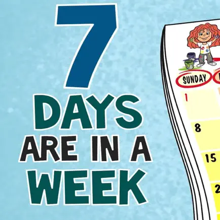 Days Of Week Learning For Kindergarten kids Using Flashcards and sounds-A toddler calendar learning app Cheats
