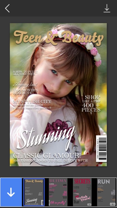 Screenshot #1 pour Magazin Photo Frame - Free Pic and Photo Filter