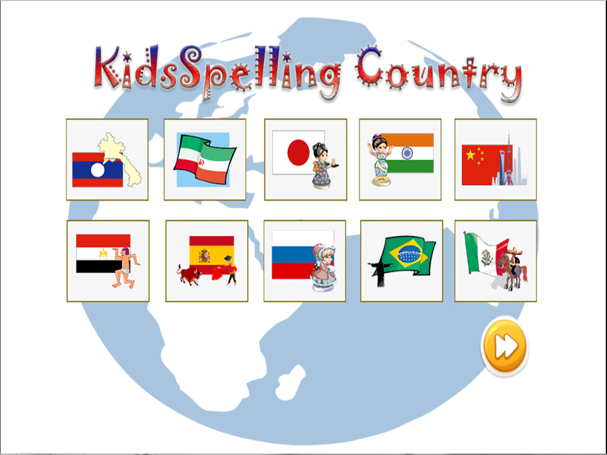 Kids Spelling Country screenshot 9