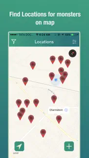 live locations for pokémon go iphone screenshot 1