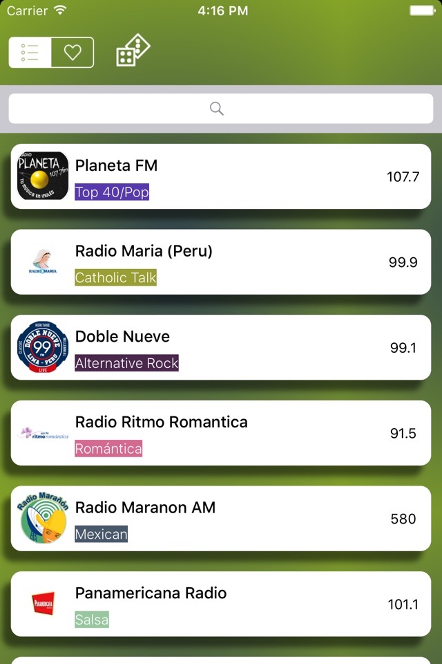 Radios de Perú - Las mejores emisoras de radio FM  y AM de Perú screenshot 3