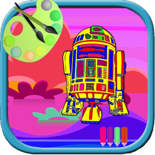 Color Page Paint R2 Edition iOS App