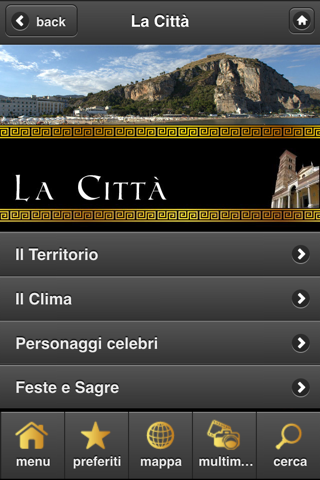 iCicero Terracina screenshot 2