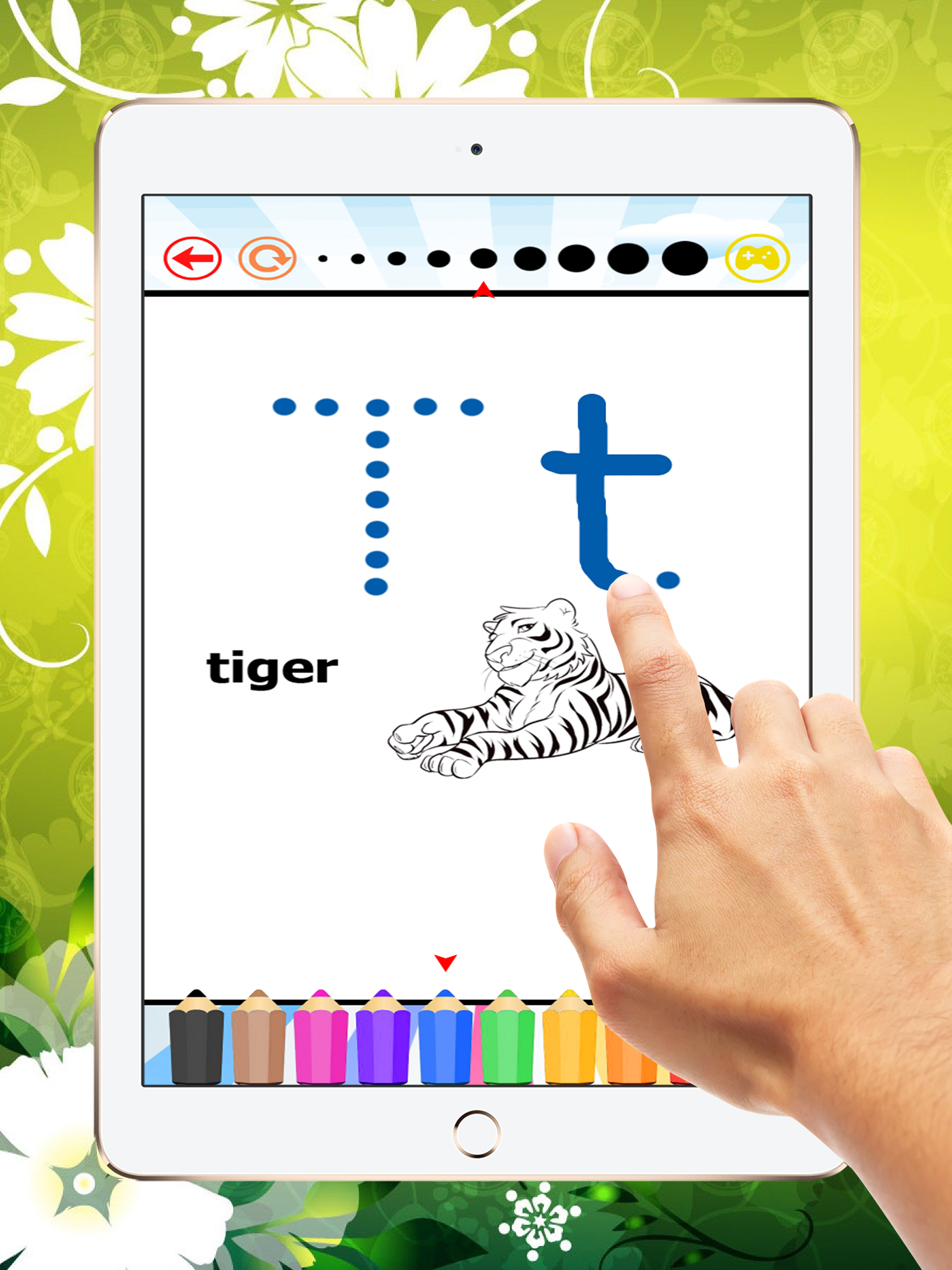 Learn ABC Free: Education To Write Alphabet, Numbers and English Words