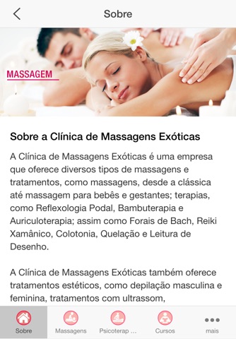 Clinica Massagens Exóticas screenshot 2