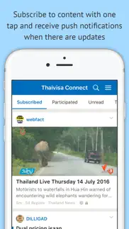 thai visa connect iPhone Captures Décran 1