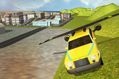 Flying Limo Driving simulator 2016 screenshot 3