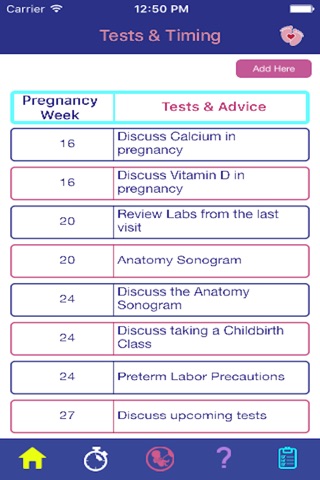 Step by Step Pregnancy Care screenshot 2