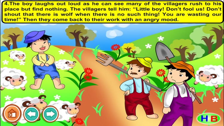 The Shepherd Boy (games and story for kids)