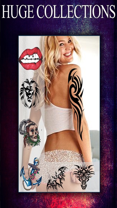 Screenshot #3 pour Tattoo Design - Add Tattos to You Photos