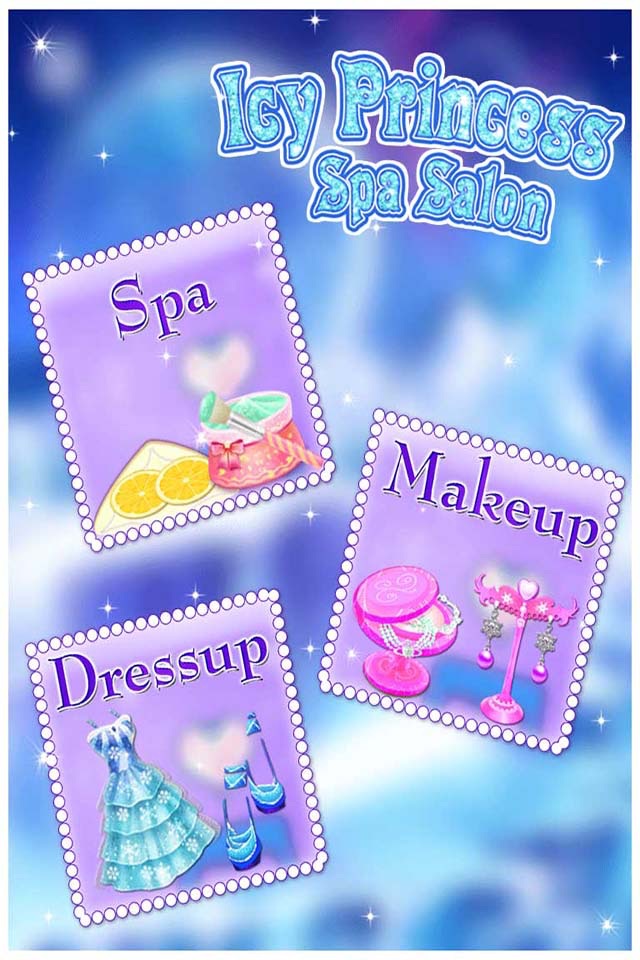 Icy Princess Spa Salon - Girls games for kids screenshot 2