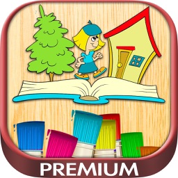 Coloring book - drawings color games - Premium