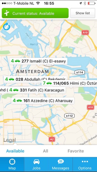 Screenshot #1 pour taxiID - Chauffeurs app